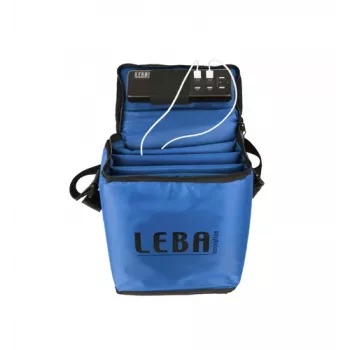 LEBA NoteBag 5 nabíjacia a úložná taška na tablety USB-C 90W PD 3.0 pre 11 inch tablety modrá Bulk NB2-5T-BLU-UC-SC