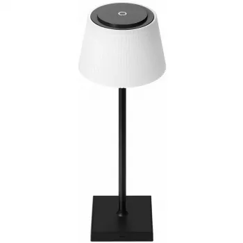 Avide LED stolná lampa čierna USB 4W 3-stupňová teplota farieb