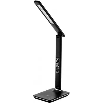 Avide LED stolná lampa kancelária kalendár čierna 6W 350lm