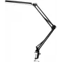 Avide LED stolová lampa so svorkou 12W čierna
