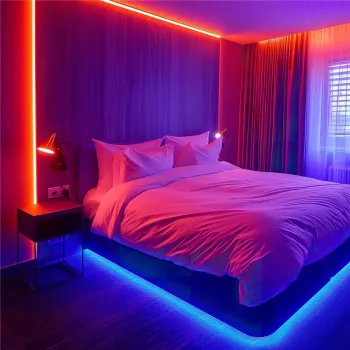 Avide LED svetelný set 12V 16W RGB 5m TUYA IR diaľkový ovládač