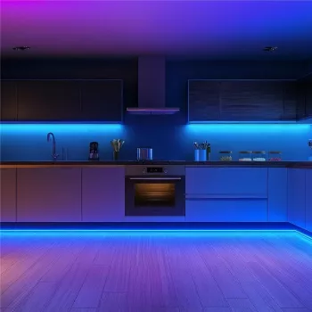 Avide LED svetelný set 12V 16W RGB 5m TUYA IR diaľkový ovládač