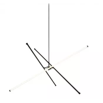 Tanger Závesné LED svietidlo, 90 cm, čierne