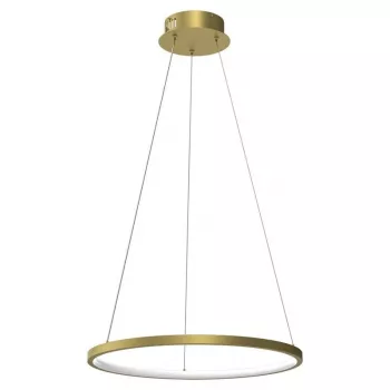 Ronday Závesné svietidlo LED, 50 cm, 27W, Zlatá