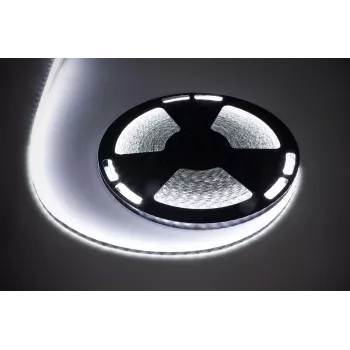 LED reťaz 25m Rebel (1500x5050 SMD) studená biela vodotesná, 12V