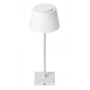LED stolná lampa Avide, USB, 4 W, 3-stupňová farba svetla, biela
