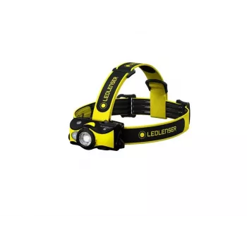 Ledlenser iH9R nabíjacia LED čelovka, čierna/žltá, 600 lm, IP54