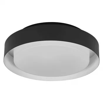 LEDVANCE PLAFOND ORBIS MADRID 2XE27 BK stropné svietidlo čierne