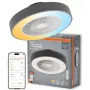 LEDVANCE SMART WIFI stropný ventilátor CYL REM 76W D550T - smart stropný ventilátor s integrovaným LED svetlom, Tunable White, diaľkový ovládač a ovládanie aplikáciou