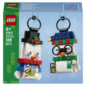 LEGO 40812 Sezónne snehuliaci vianočná dekorácia stavebnica (153 dielov)