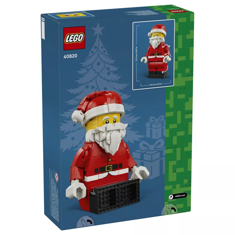 LEGO 40820 sezónna veľká Santa minifigúrka