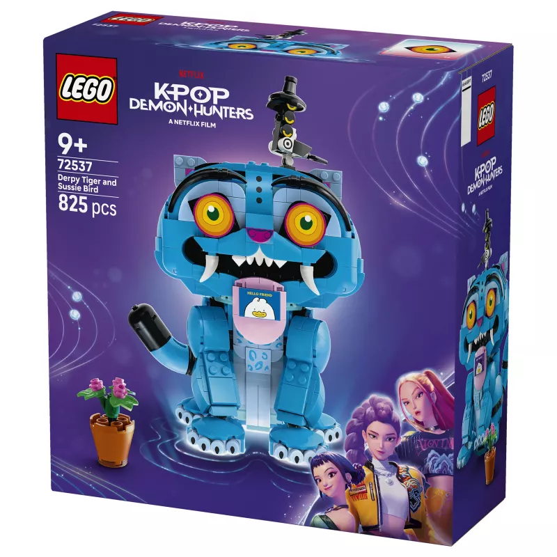 LEGO 72537 KPop Demon Hunters Derpy Tiger and Sussie Bird stavebnica