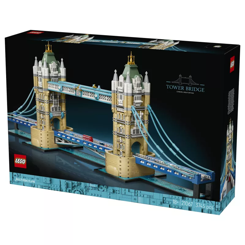 LEGO Architecture 21067 Tower Bridge stavebnica (1176 dielov) - londýnska pamiatka