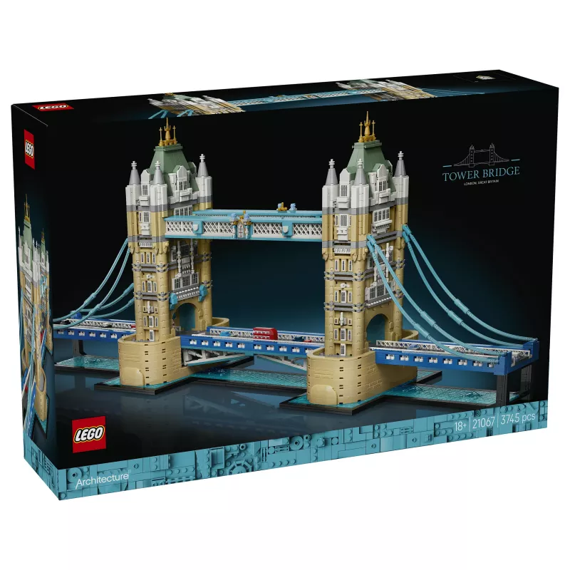 LEGO Architecture 21067 Tower Bridge stavebnica (1176 dielov) - londýnska pamiatka