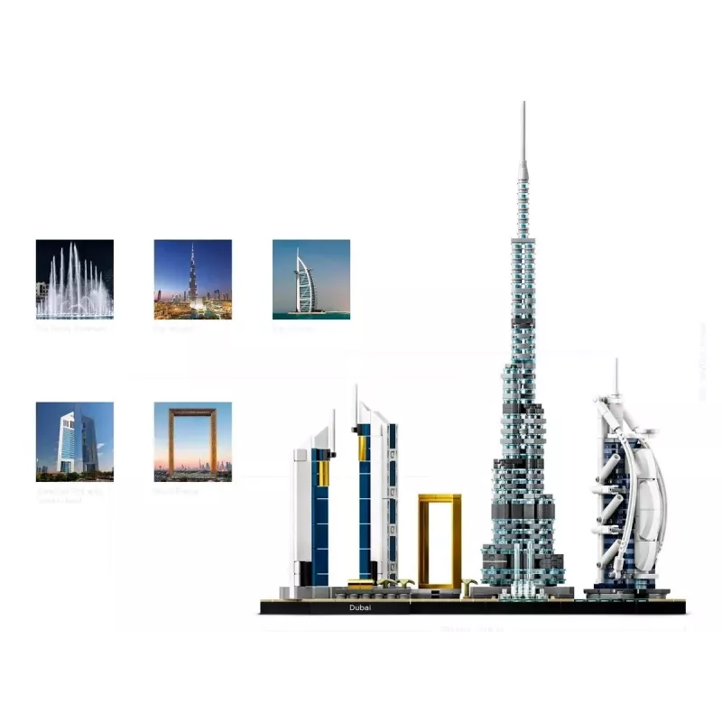 LEGO Architecture Dubai Skyline Collection 21052 stavebnica