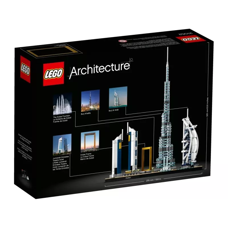 LEGO Architecture Dubai Skyline Collection 21052 stavebnica