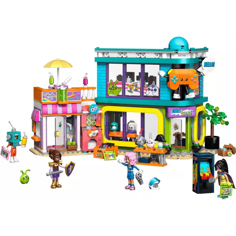 LEGO Friends 42674 obchod s komiksami a hrami stavebnica