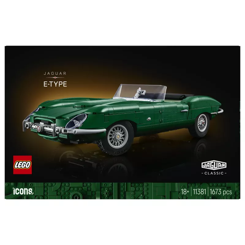 LEGO Icons 11381 Jaguar E-Type stavebnica (1458 dielov)
