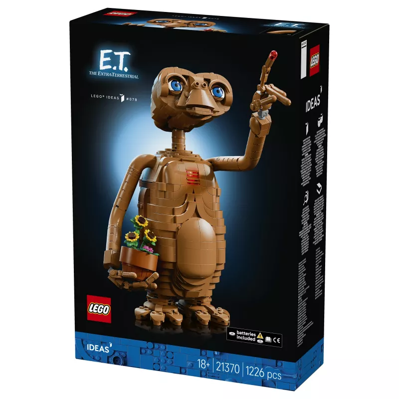 LEGO Ideas 21370 E.T. mimozemšťan