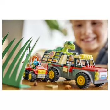 LEGO Jurassic World 77978 mladý T. rex transportné nákladné auto stavebnica