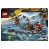 LEGO Jurassic World 77983 Mosasaurus Dinosaur Boat Attack (280 dielov, 3 minifigúrky, od 7 rokov)