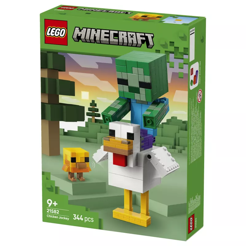 LEGO Minecraft 21582 Chicken Jockey stavebnica