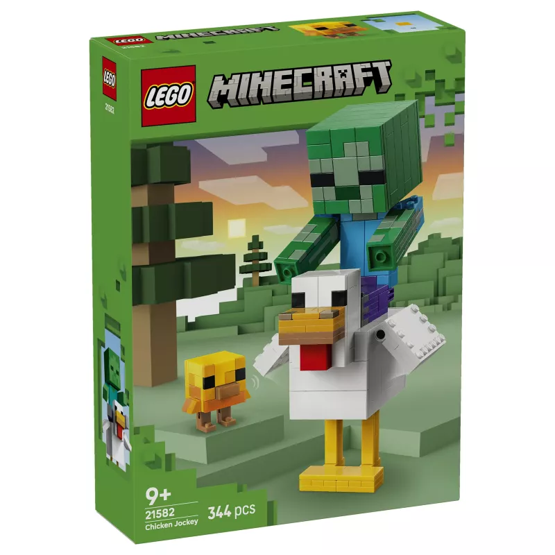 LEGO Minecraft 21582 Chicken Jockey stavebnica