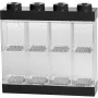 LEGO Minifigure Display Case 8 Black (Black/Transparent) od Room Copenhagen