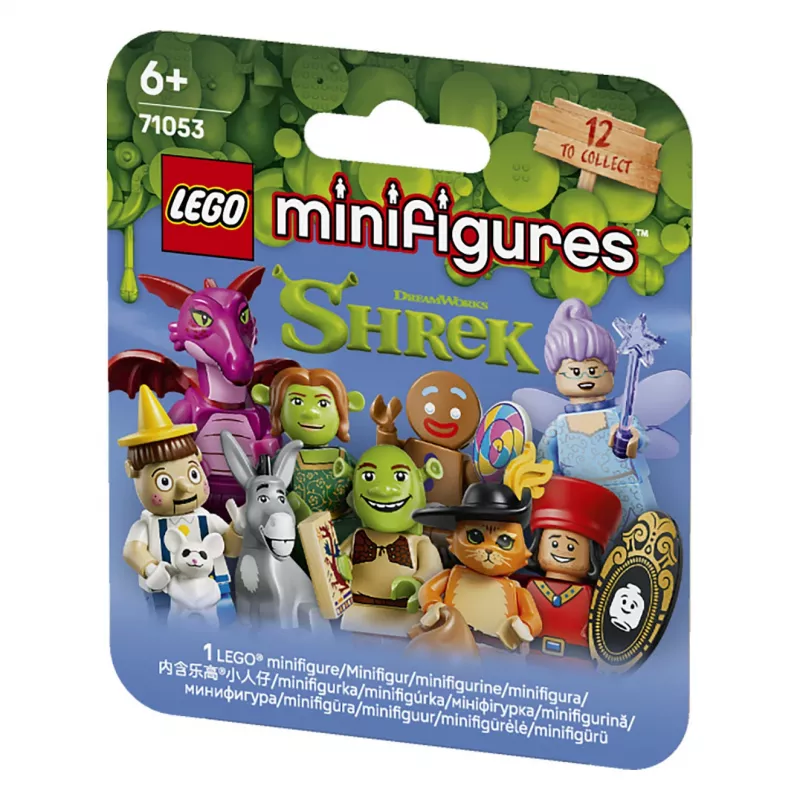 LEGO Minifigúrky 71053 Shrek séria (1 náhodná minifigúrka) Blind Bag