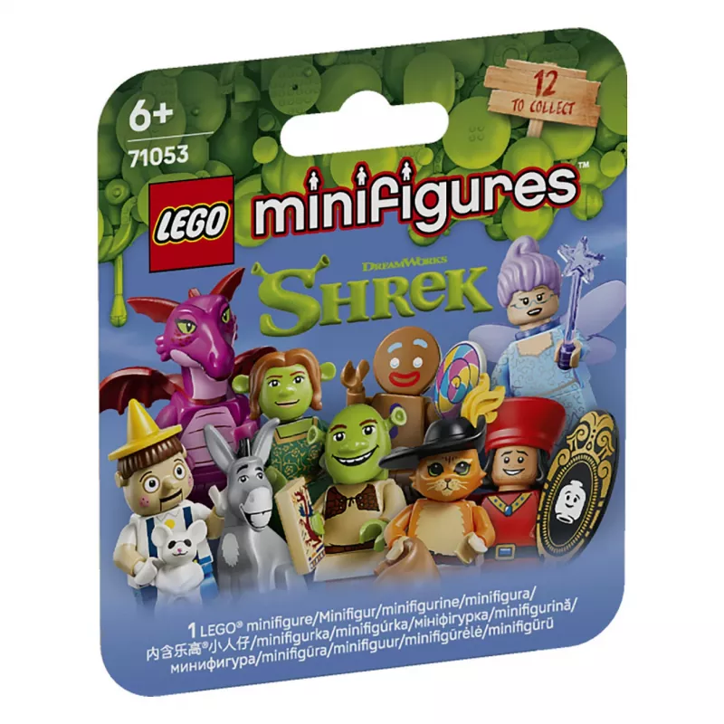 LEGO Minifigúrky 71053 Shrek séria (1 náhodná minifigúrka) Blind Bag