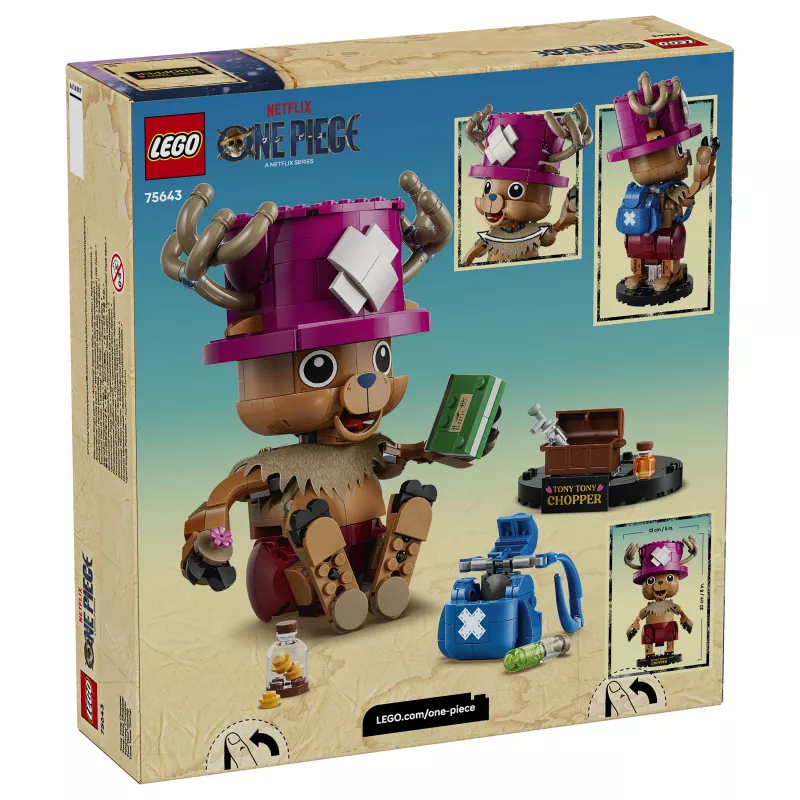 LEGO One Piece 75643 Tony Tony Chopper stavebnica (250 dielov)
