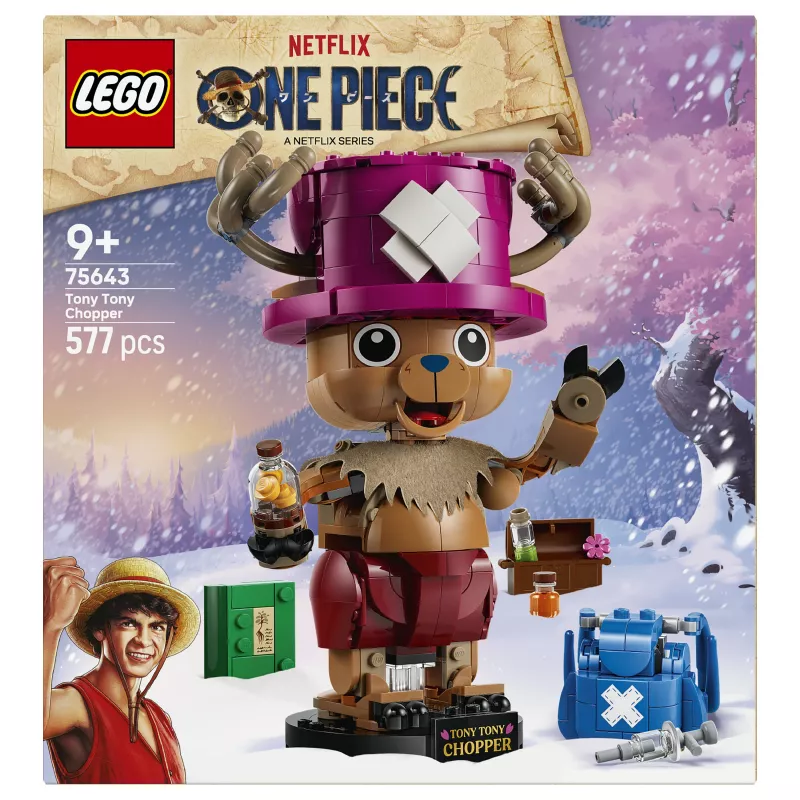 LEGO One Piece 75643 Tony Tony Chopper stavebnica (250 dielov)