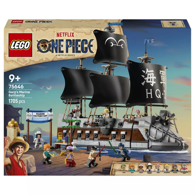 LEGO One Piece 75646 Garps Marine-Schlachtschiff stavebnica