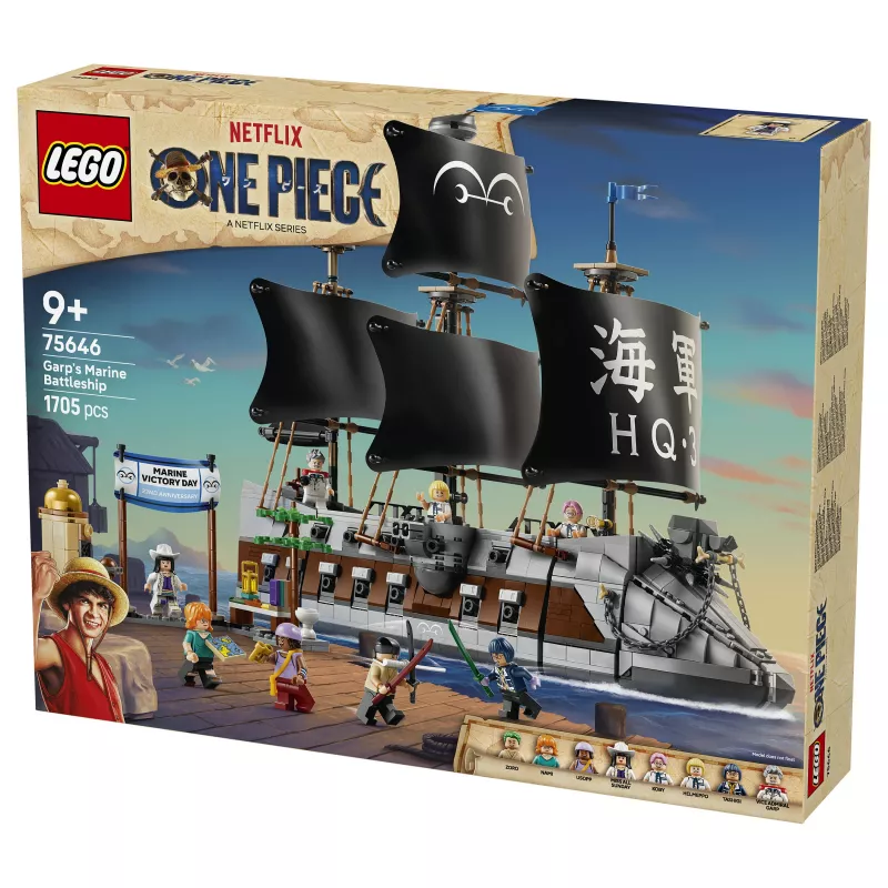 LEGO One Piece 75646 Garps Marine-Schlachtschiff stavebnica