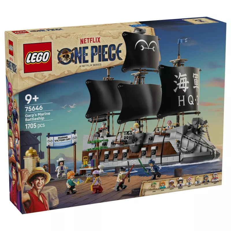 LEGO One Piece 75646 Garps Marine-Schlachtschiff stavebnica