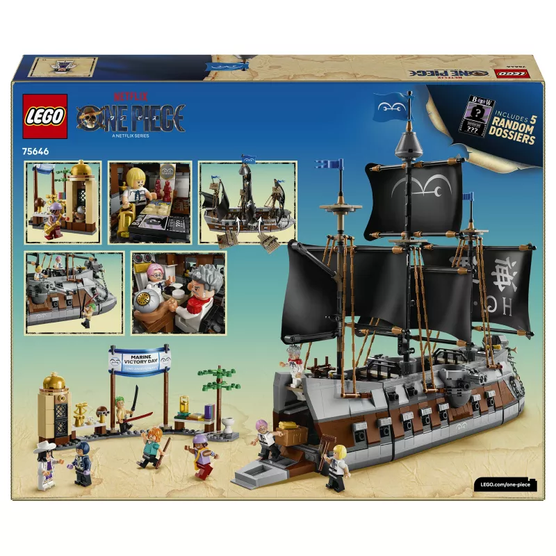 LEGO One Piece 75646 Garps Marine-Schlachtschiff stavebnica