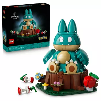 LEGO Pokémon 72150 Munchlax stavebná figúrka (823 dielov, od 10 rokov)
