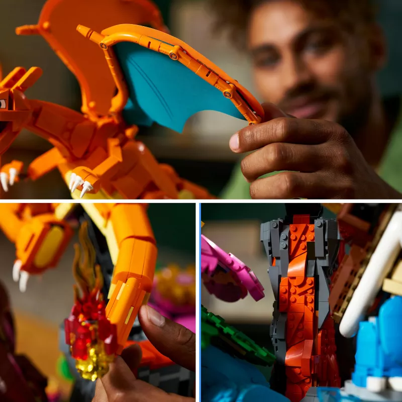 LEGO Pokemon 72153 Venusaur, Charizard a Blastoise