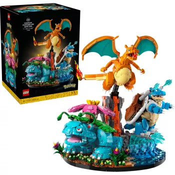 LEGO Pokemon 72153 Venusaur, Charizard a Blastoise