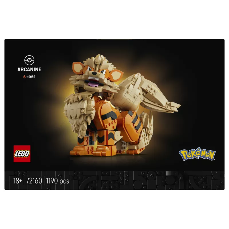 LEGO Pokémon Arcanine stavebnica (72160)