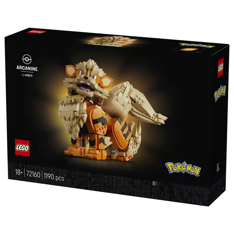 LEGO Pokémon Arcanine stavebnica (72160)