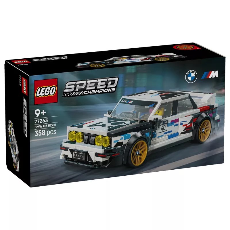 LEGO Speed Champions 77263 BMW M3 (E30) pretekárske auto stavebnica