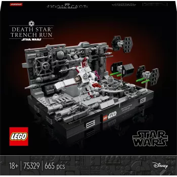 LEGO Star Wars Death Star Trench Run Diorama (75329) – 665-dielna stavebnica pre dospelých