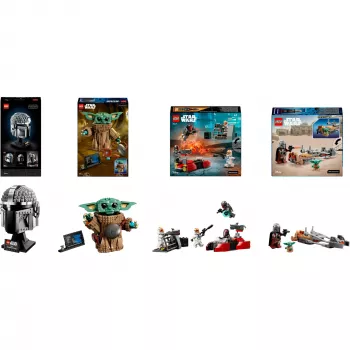 LEGO Star Wars Mandalorian Gaming Bundle – káblový ovládač a náhlavný set pre Xbox/PC