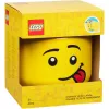 LEGO Storage Head Silly Large Yellow 8.5L úložná nádoba v tvare hlavy minifigúrky