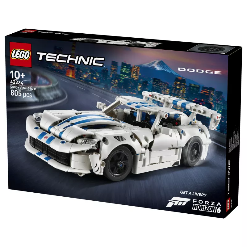 LEGO Technic 42234 Dodge Viper GTS-R športové auto