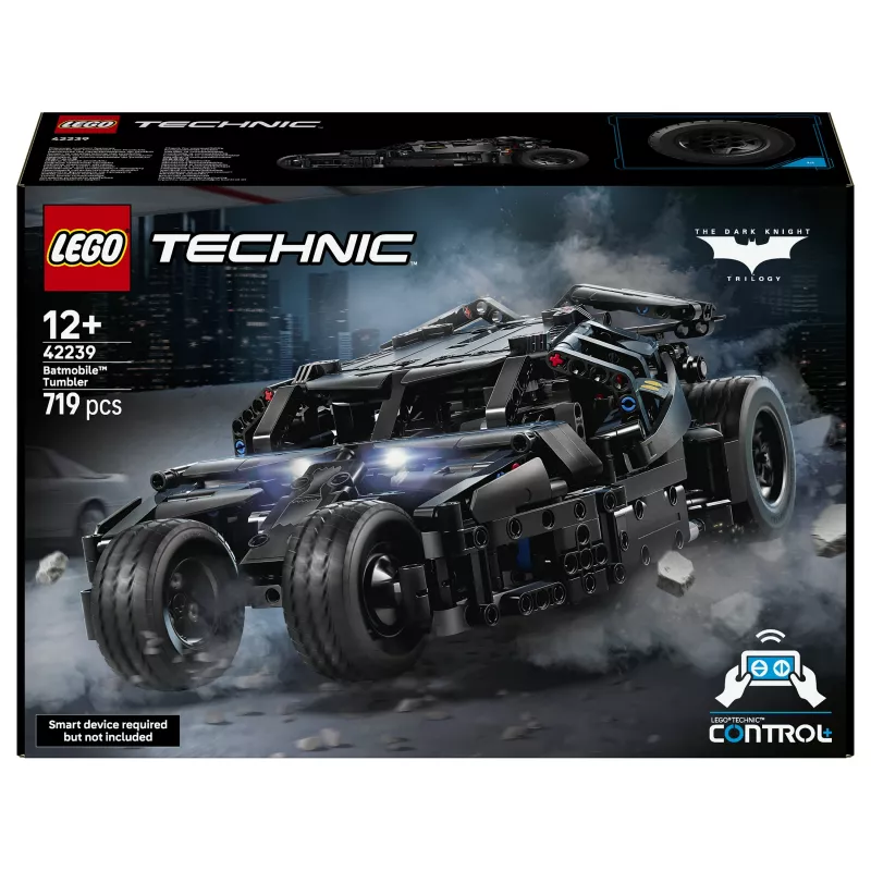 LEGO Technic 42239 Batmobile Tumbler auto na diaľkové ovládanie, 719 dielikov