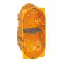 Legrand Batibox dutinová krabica 2-násobná 2 moduly hĺbka 50mm 080052