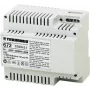 LEGRAND bticino 672 napájací zdroj pre domové telefóny, 230V AC na 8V DC / 12V AC, 1,2A, DIN lišta, biela