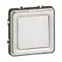 Legrand Soliroc 077811 univerzálny vypínač/prepínač, 1-pólový, nepodsvietený, IP55, IK10, sivý